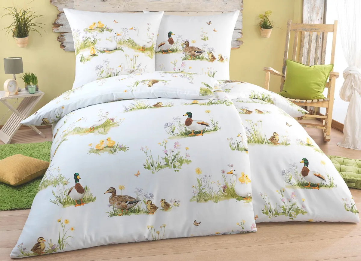 Clearance BADER Digitalbedruckte Bettwäsche-Garnitur von Kaeppel multicolor