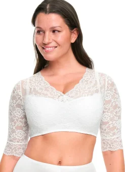 New SUSA Dirndlbluse WEISS