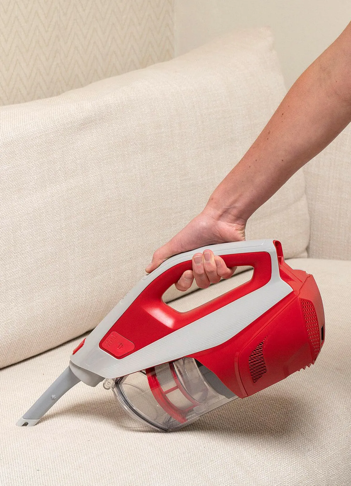 DIRT DEVIL 2-in-1 Akku-Handstaubsauger GRAU-ROT