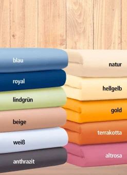Webana Doppel-Jersey Spannbetttuch ROYAL