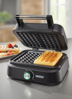 Outlet UNOLD Doppel-Waffeleisen SCHWARZ