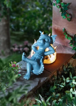 Outlet BADER Drache auf LED-Stein ANTHRAZIT