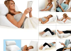 Sale MEDIA SHOP Dreamolino Flip Pillow 10-in-1 WEISS