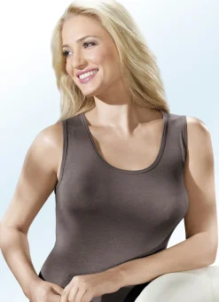 Clearance BADER Dreierpack Hemden mit hohem Rückteil 1X TAUPE, 1X RAUCHBLAU, 1X SEKT