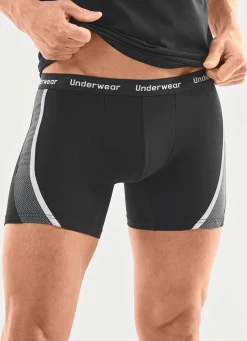 Sale brio Dreierpack Pants mit bedruckten Einsätzen 2X NAVY, 1X SCHWARZ