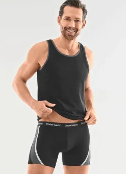 Sale brio Dreierpack Pants mit bedruckten Einsätzen 2X NAVY, 1X SCHWARZ