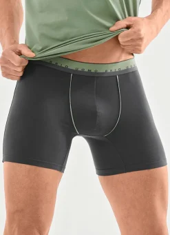 Discount brio Dreierpack Pants mit Elastikbund 3X GRAFIT-SALBEI