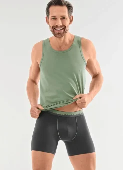 Discount brio Dreierpack Pants mit Elastikbund 3X GRAFIT-SALBEI