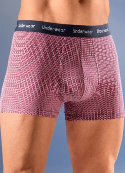 Sale BADER Dreierpack Pants mit Elastikbund 2X ROT-WEISS-MARINE, 1X UNI MARINE