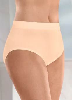 Hot COMTESSA Dreierpack Slips mit bequemem Weichbund PUDER