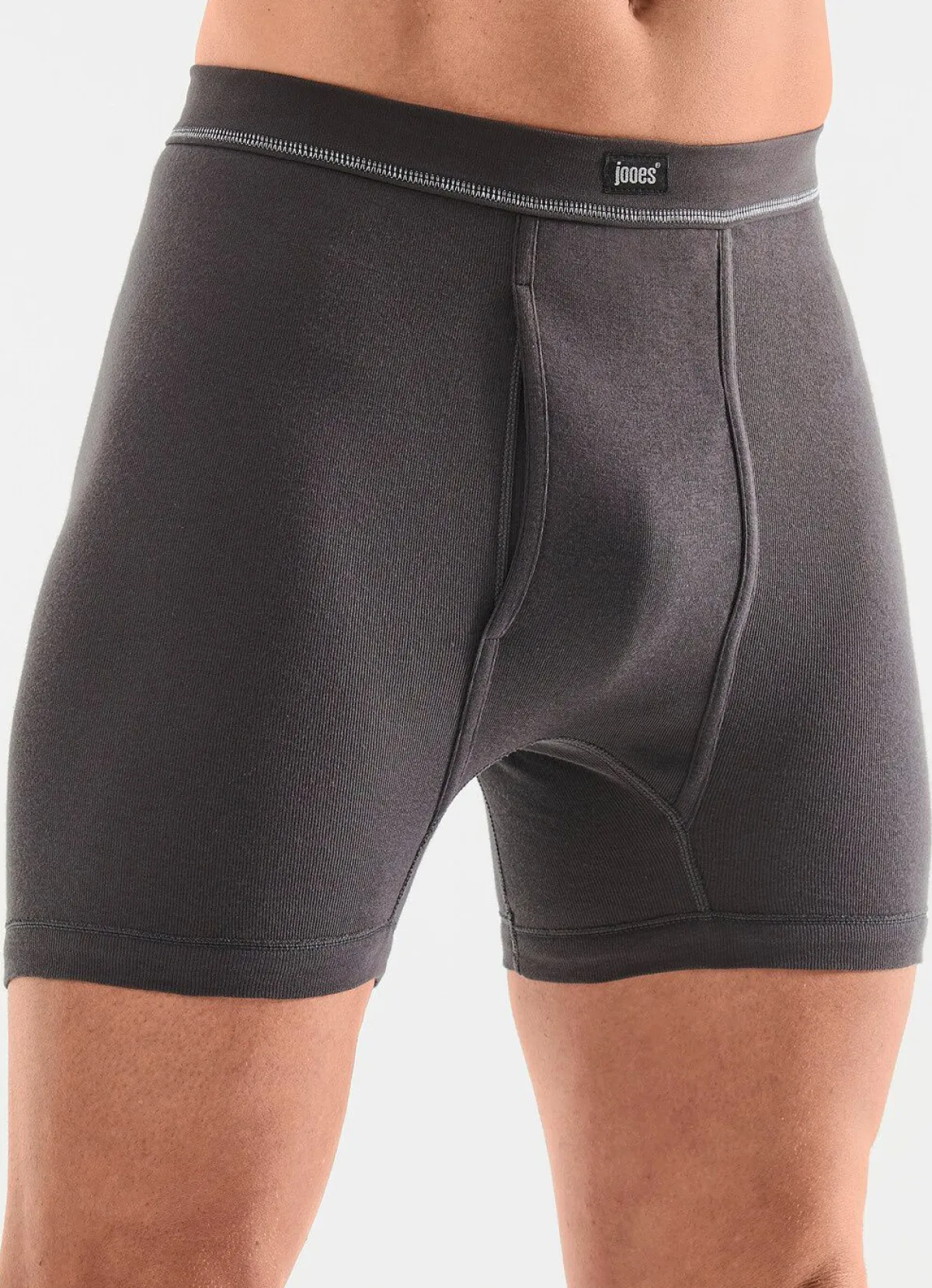 Sale BADER Dreierpack Unterhosen mit Softbund 2X SCHIEFER, 1X HELLGRAU
