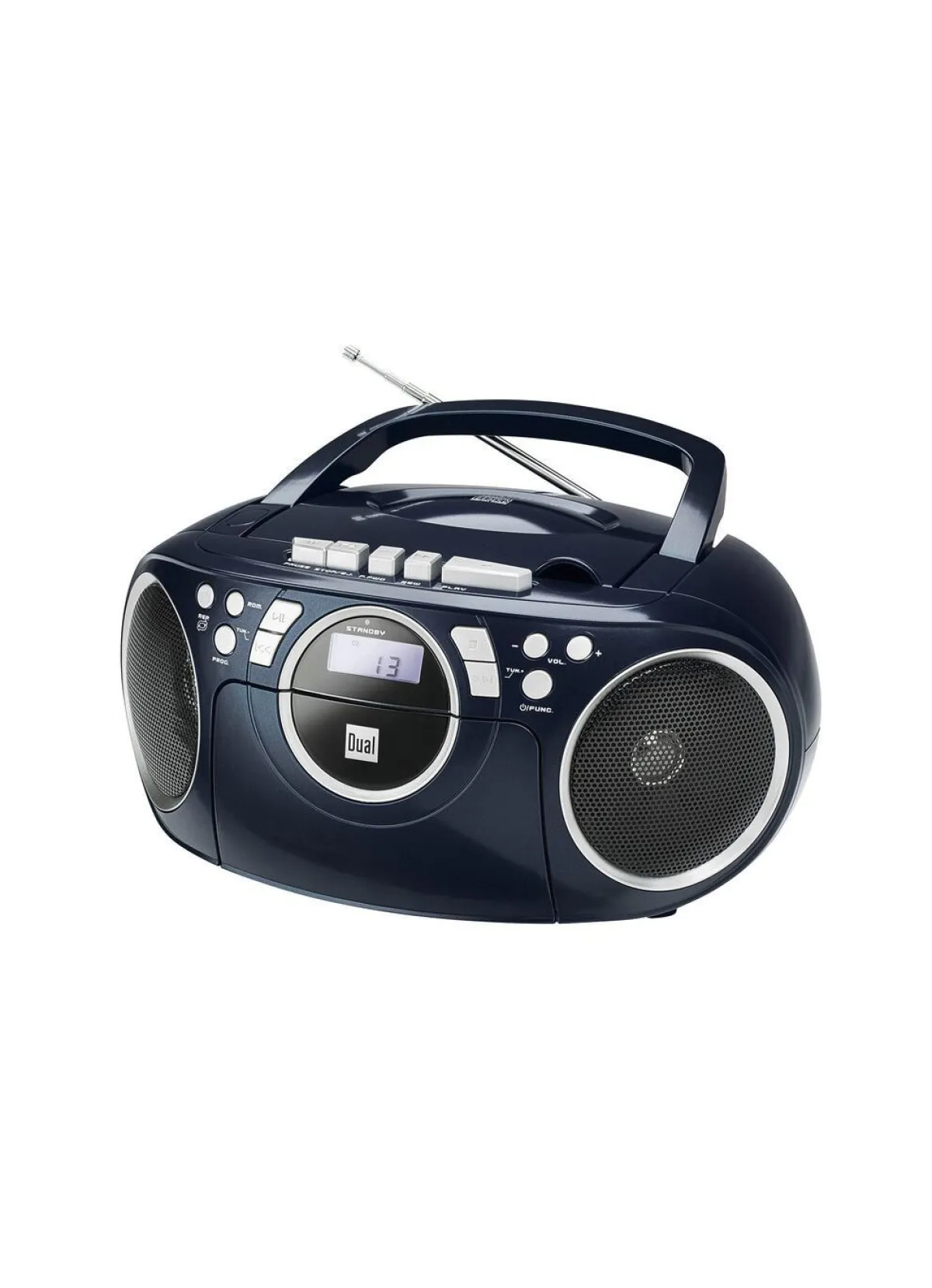 BADER Dual P70 CD-/Radio-/Kassettenspieler BLAU