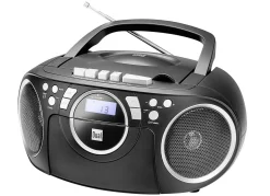 New BADER Dual P70 CD-/Radio-/Kassettenspieler SCHWARZ