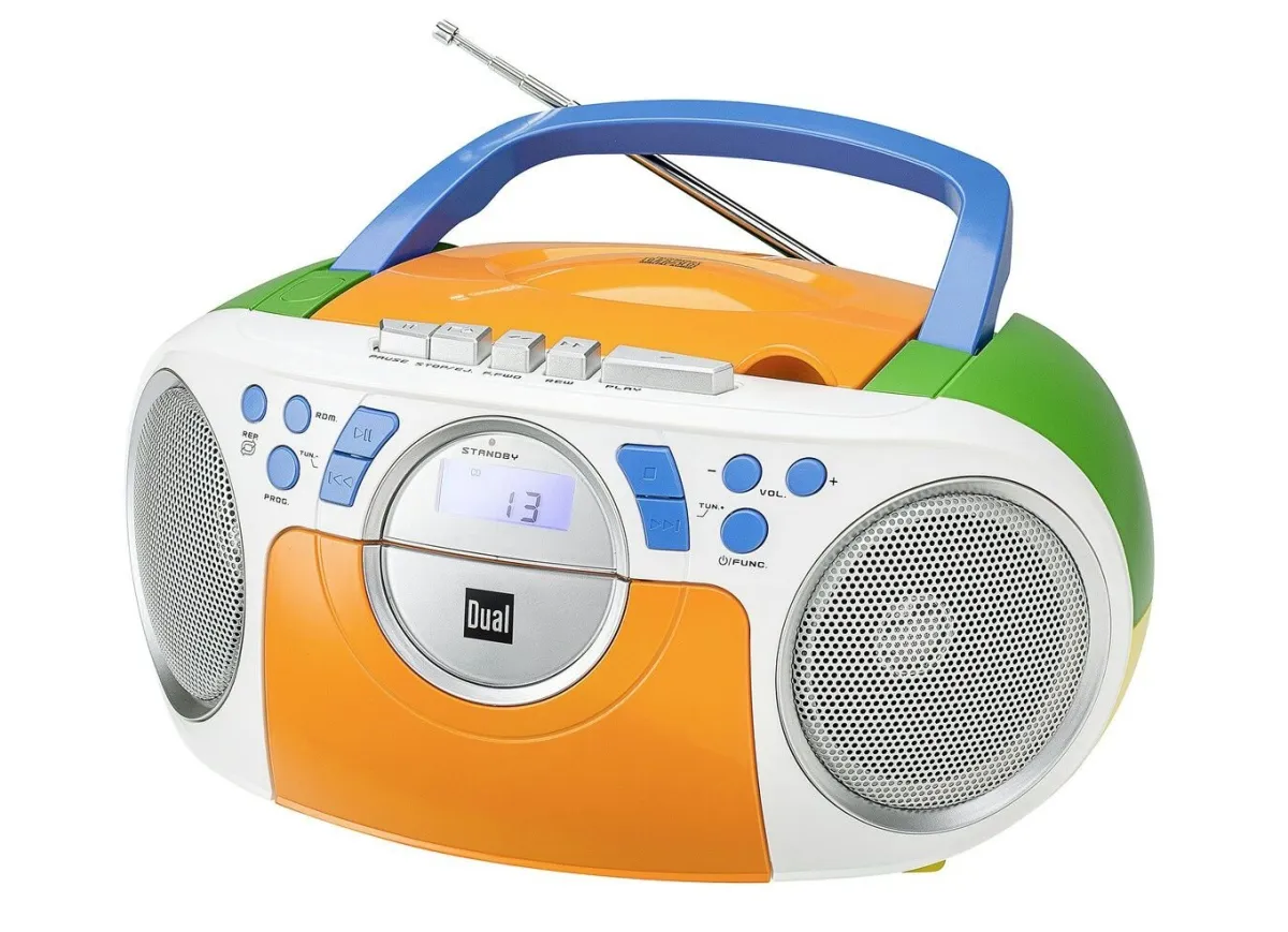 Best BADER Dual P70 CD-/Radio-/Kassettenspieler BUNT