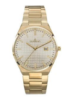 Hot DUGENA -Quartz-Herrenuhr mit Edelstahlbandgehäuse