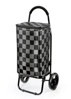 BADER EASYmaxx Einkaufsroller schwarz-grau