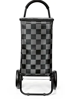 BADER EASYmaxx Einkaufsroller schwarz-grau