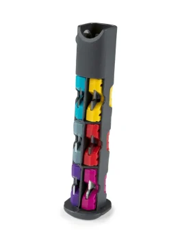EASYMAXX Universal-Klingenschärfer ROT-SCHWARZ