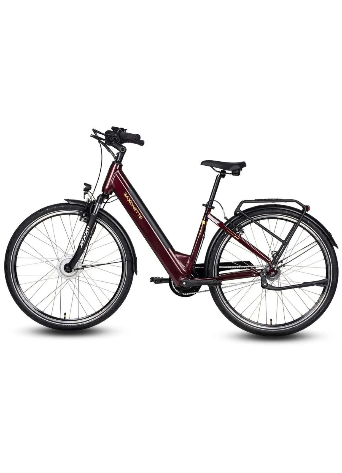 Discount BADER E-Bike Comfort Plus 5.0 von Saxonette BURGUND-GLANZ