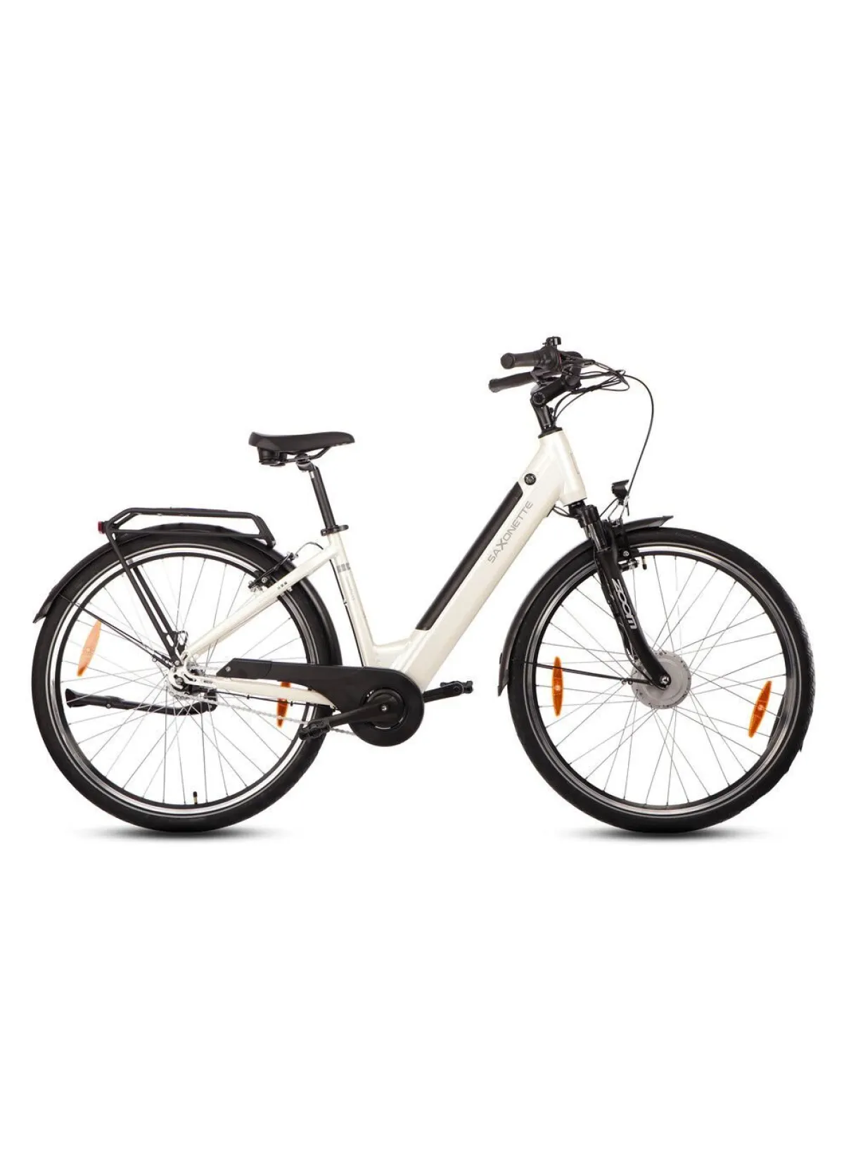 Best BADER E-Bike Comfort Plus 5.0 von Saxonette WEISS-GLANZ