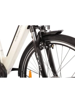 Best BADER E-Bike Comfort Plus 5.0 von Saxonette WEISS-GLANZ