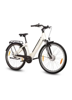 Best BADER E-Bike Comfort Plus 5.0 von Saxonette WEISS-GLANZ