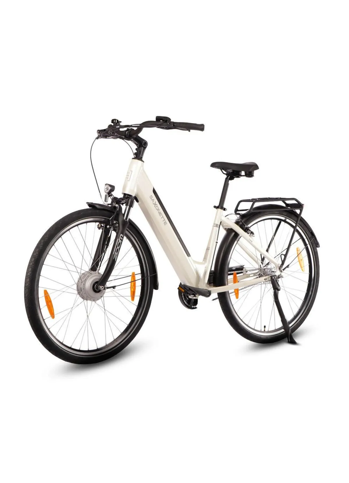 Best BADER E-Bike Comfort Plus 5.0 von Saxonette WEISS-GLANZ