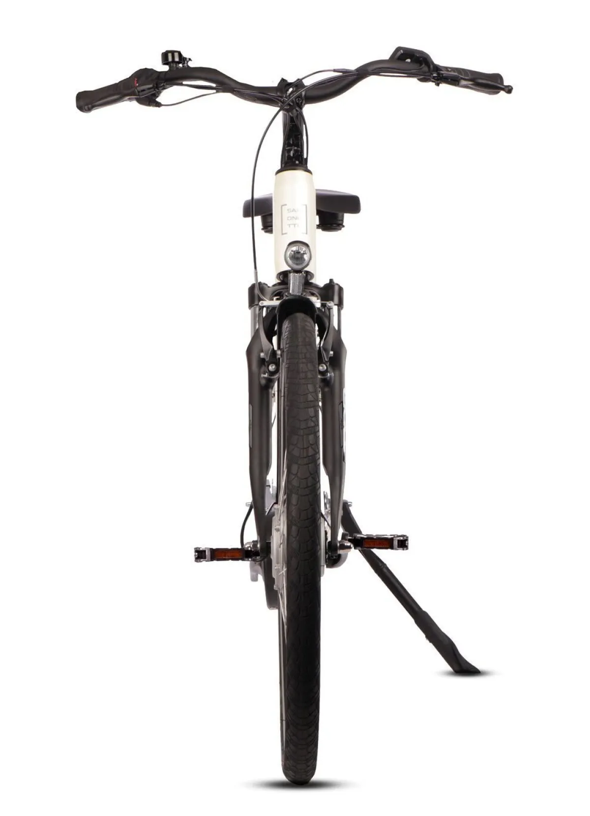 Best BADER E-Bike Comfort Plus 5.0 von Saxonette WEISS-GLANZ