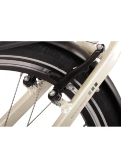 Best BADER E-Bike Comfort Plus 5.0 von Saxonette WEISS-GLANZ