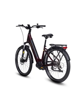 Best BADER E-Bike Deluxe SUV Easy BURGUND-GLANZ