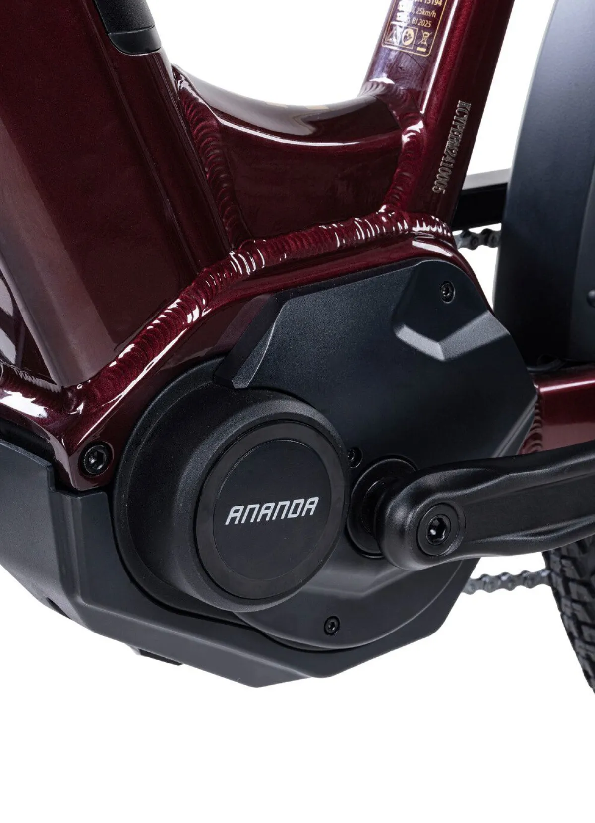 Best BADER E-Bike Deluxe SUV Easy BURGUND-GLANZ
