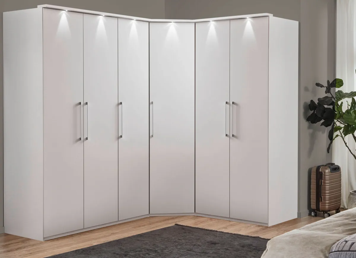 Clearance BADER Eckschrank weiß