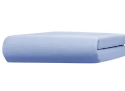 Hot BADER Edel-Jersey-Spannbetttuch von Bellana MITTELBLAU