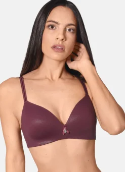 Best SASSA Edel schimmernder BH BORDEAUX