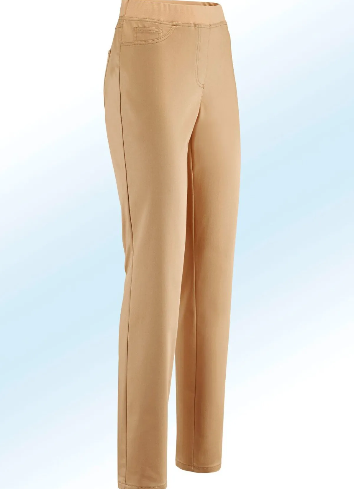 New COSMA Edle Hose in Schlupfform CAMEL