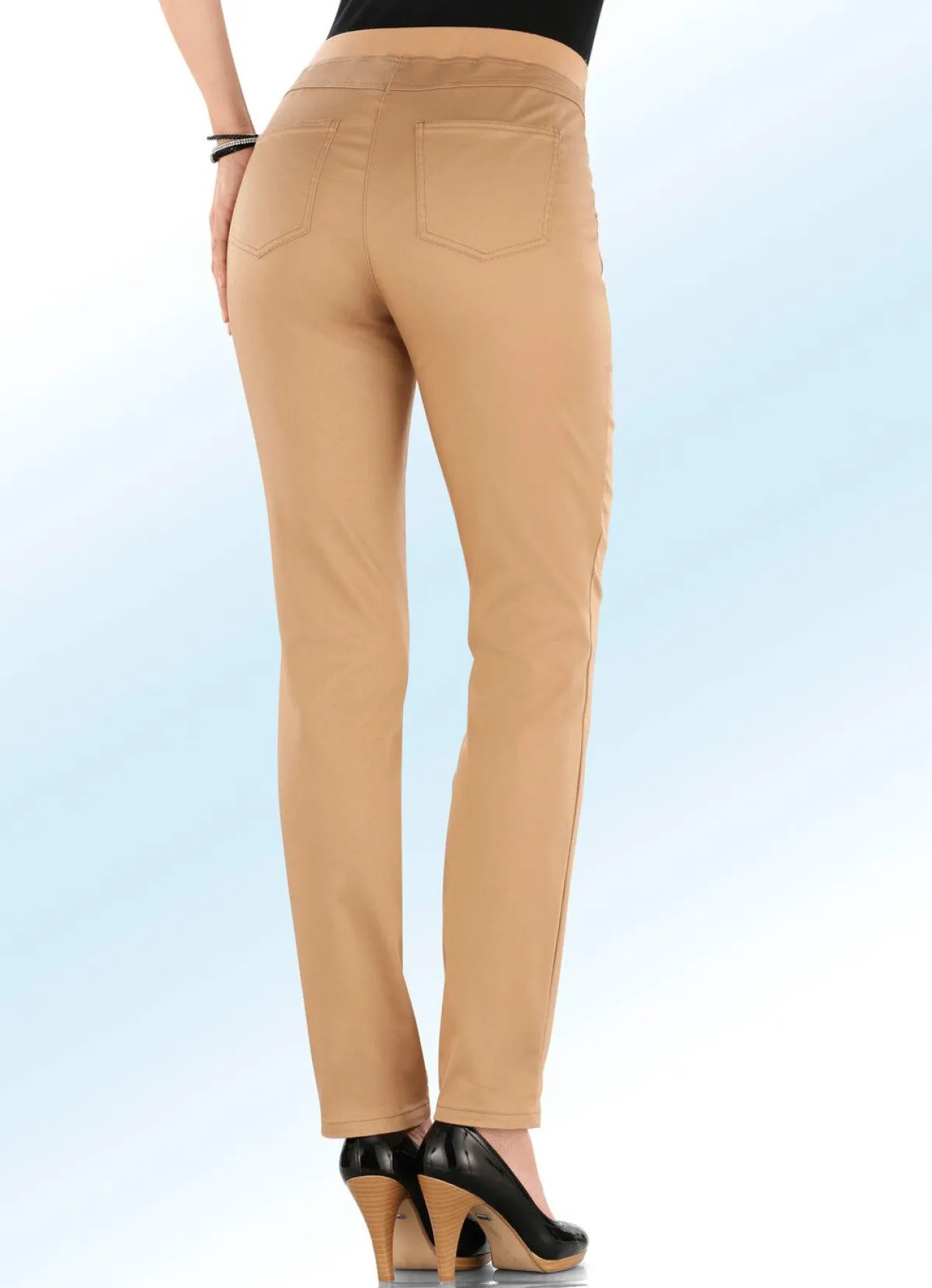 New COSMA Edle Hose in Schlupfform CAMEL