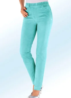 Hot ASCARI Edle Hose mit funkelnden Glitzersteinchen OCEAN