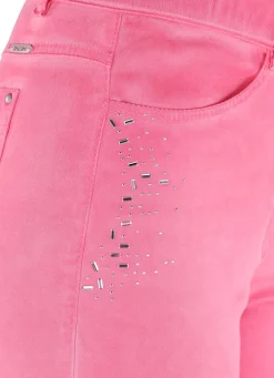 Outlet ASCARI Edle Hose mit funkelnden Glitzersteinchen AZALEE