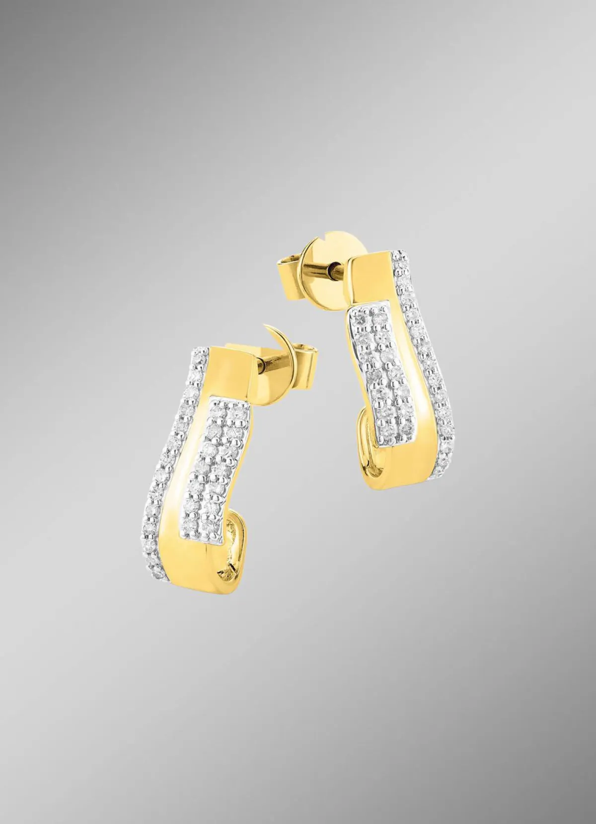 Outlet BADER Edle Ohrstecker mit 56 Diamanten