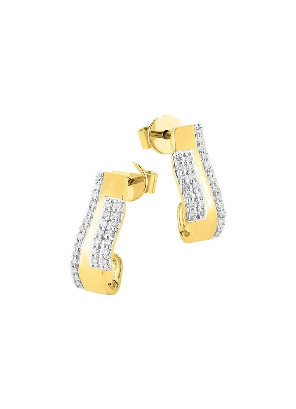 Outlet BADER Edle Ohrstecker mit 56 Diamanten