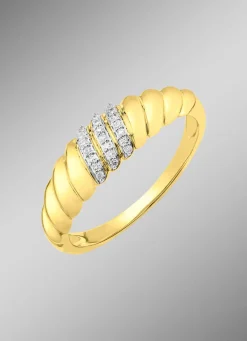 Online BADER Edler Damenring mit 21 Diamanten