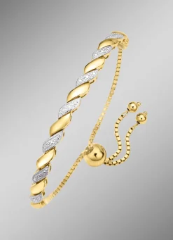 Outlet BADER Edles und hochwertiges Armband in Bicolor mit Brillant