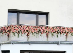 Discount BADER Einseitig bedruckter Balkon-Sichtschutz inkl. Befestigungsmaterial