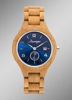 Clearance BADER Einzigartige Herrenuhr aus Eichenholz