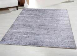 Discount BADER Elegant bedruckte Brücken und Teppiche GRAU