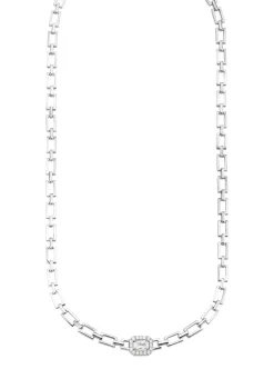 Outlet BADER Elegante Halskette mit synth. Zirkonia
