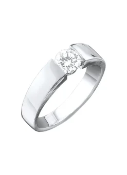Online BADER Eleganter Damenring in Weißgold mit Brillant