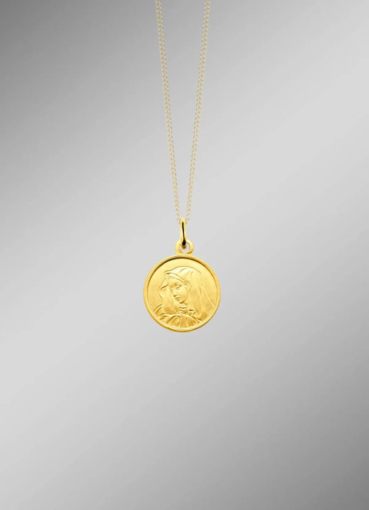 Discount BADER Eleganter Madonna-Anhänger aus Gold 585/- fein