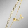 Clearance BADER Elegantes doppelreihiges Armband mit synth. Zirkonia