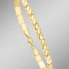 Best BADER Elegantes, glänzendes Armband mit Karabiner